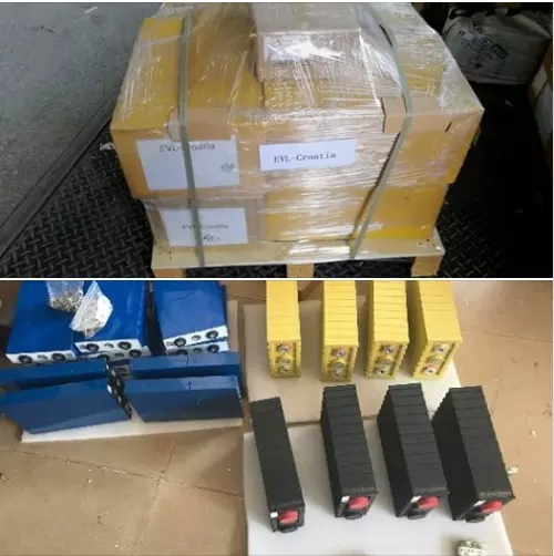 3.2V 200Ah LiFePO4 batterie a ioni di litio 6000 volte durata del ciclo 10