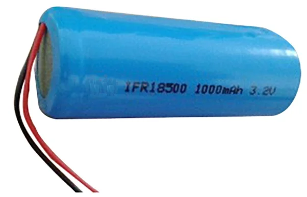 Batteria ricaricabile LFP Lifepo4 3.2V 18500 1000mAh Per E Toys Strumenti elettrici 3