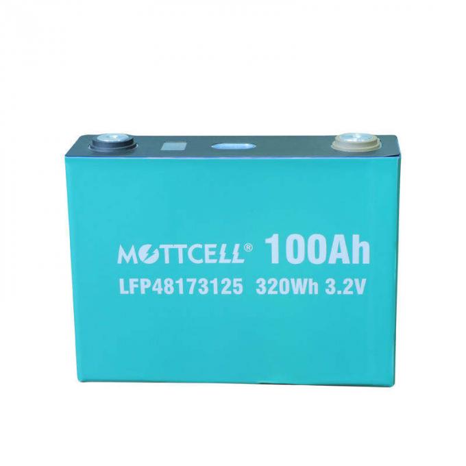 3.2V 100Ah LiFePO4 Batterie Celle Per Immagazzinamento di Energia Ricaricabatterie 3000 Cicli 0