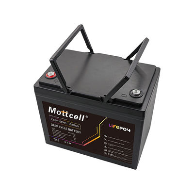 12.8V 100Ah Batteria al litio a ciclo profondo LiFePO4 Ion al litio Per camper e imbarcazioni EV