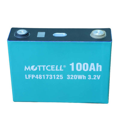 Celle di batteria LiFePO4 da 100Ah ESS commerciali con durata di ciclo 2000-4000 e efficienza di carica/scarica del 90%