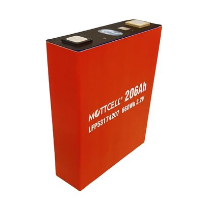 Celle a batteria da 200Ah Sistema di accumulo efficiente di energia agli ioni di litio per uso interno/esterno